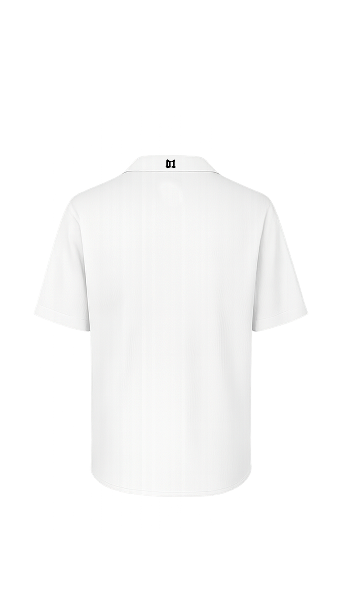 Pique button-up